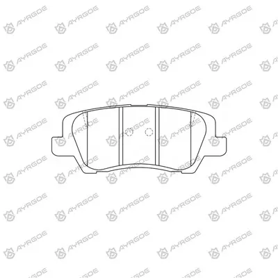 PN0718 PAVIAS DE FREIO PARA VW GOLF CABRIO 1E7
